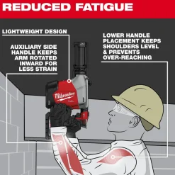 Milwaukee Tools M18 FUEL Overhead Rotary Hammer with Integrated Dust Extraction Kit 3311-22