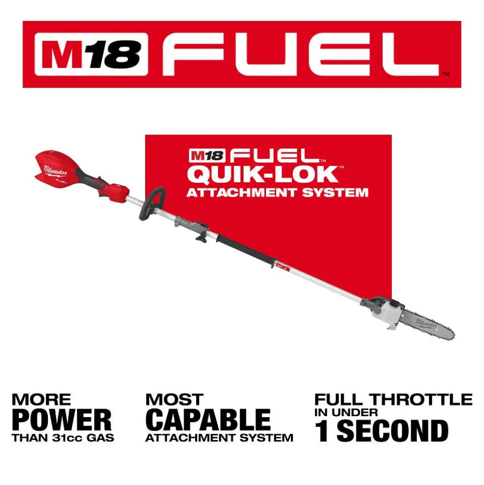 Milwaukee Tools M18 FUEL Pole Saw w/ QUIK-LOK 3016-20PS