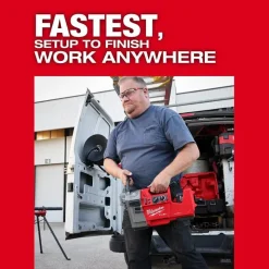 Milwaukee Tools M18 FUEL RINGER Roll Groover for 1-1/4” - 4” Sch 10/40, 6” Sch 10 2927-22