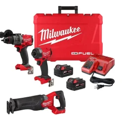 Milwaukee Tools M18 FUEL SAWZALL Recip Saw w/ FUEL 2-Tool Combo Kit