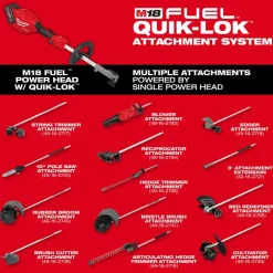 Milwaukee Tools M18 FUEL String Trimmer/Blower Combo Kit 3031-21