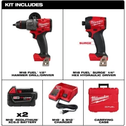 Milwaukee Tools M18 FUEL™ 2-Tool Combo Kit 3799-22