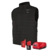 Milwaukee Tools M12 Heated Axis Vest Black, Kit M300B
