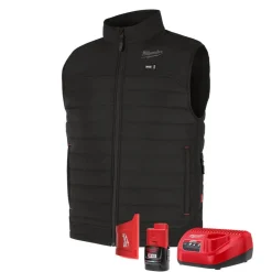 Milwaukee Tools M12 Heated Axis Vest Black, Kit M300B