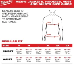 Milwaukee Tools M12 Heated Hoodie Hi-Vis, Bare 306HV-20