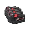 Milwaukee Tools M18 Red Lithium 5.0 Ah XC Battery 3 PACK Bundle