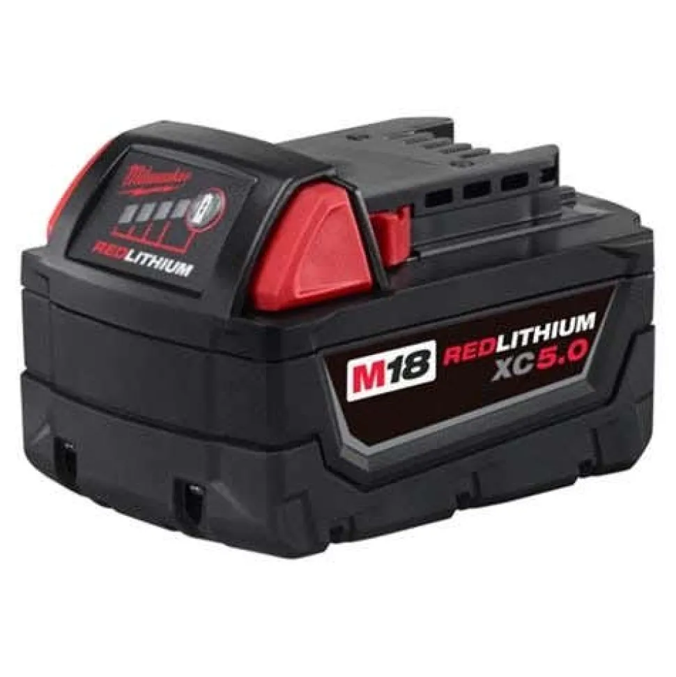 Milwaukee Tools M18 Red Lithium 5.0 Ah XC Battery 3 PACK Bundle