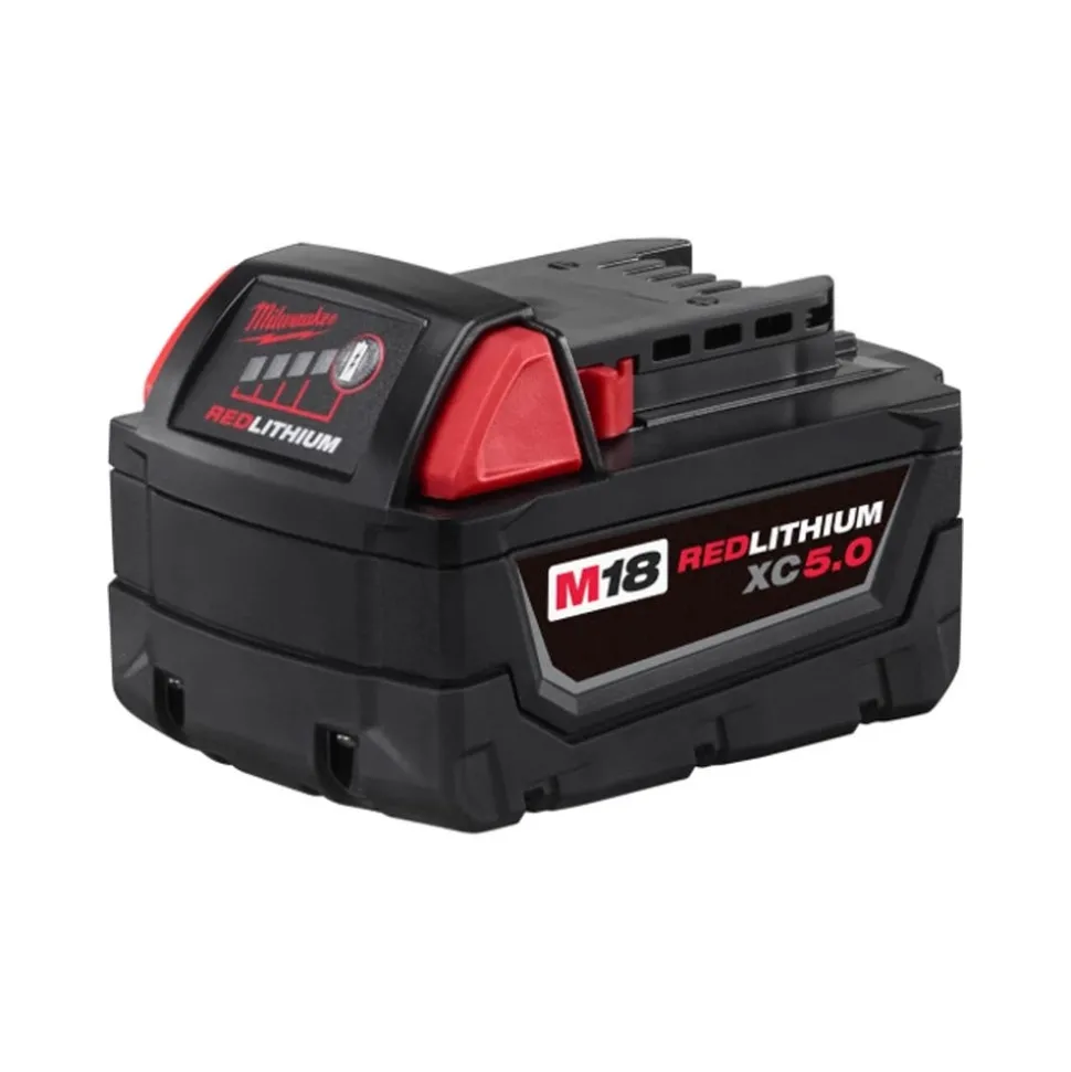 Milwaukee Tools M18 REDLITHIUM XC5.0 Resistant Battery, 2 Pack 48-11-1852R