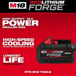 Milwaukee Tools M18 REDLITHIUM FORGE XC8.0 Battery Pack 48-11-1881