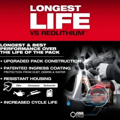 Milwaukee Tools M18 REDLITHIUM FORGE XC8.0 Battery Pack 48-11-1881