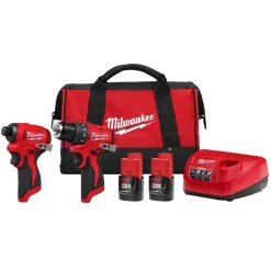 Milwaukee Tools M12 Subcompact Brushless 2-Tool Combo Kit 3494-22