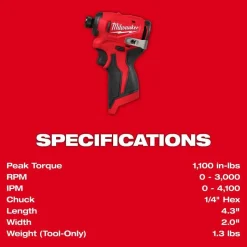 Milwaukee Tools M12 Subcompact Brushless 2-Tool Combo Kit 3494-22