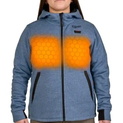 Milwaukee Tools M12 Women's Heated Hoodie Kit – Blue F200U-21