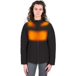 Milwaukee Tools M12 Women's Heated Axis Jacket Black, Kit F102B