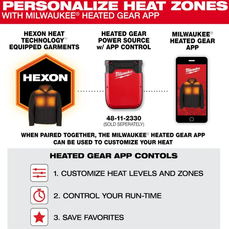 Milwaukee Tools M12 Women's Heated Axis Vest Green, Kit F300E