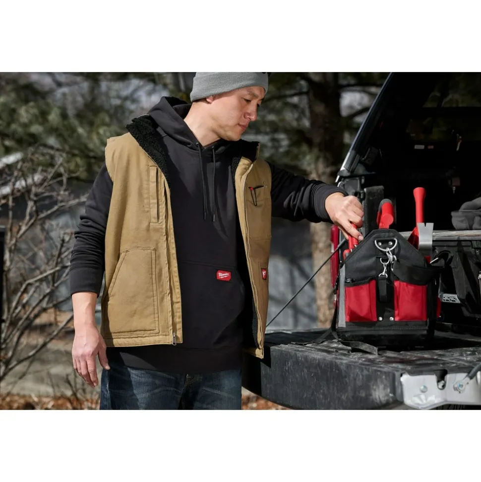 Milwaukee Tools Midweight Pullover Hoodie Brown 351BR