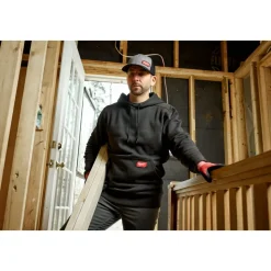 Milwaukee Tools Midweight Pullover Hoodie Grey 351G