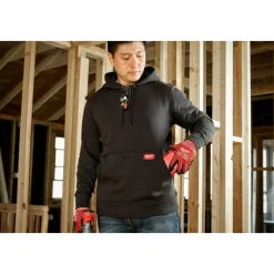 Milwaukee Tools Midweight Pullover Hoodie Grey 351G