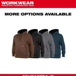Milwaukee Tools Midweight Pullover Hoodie Grey 351G