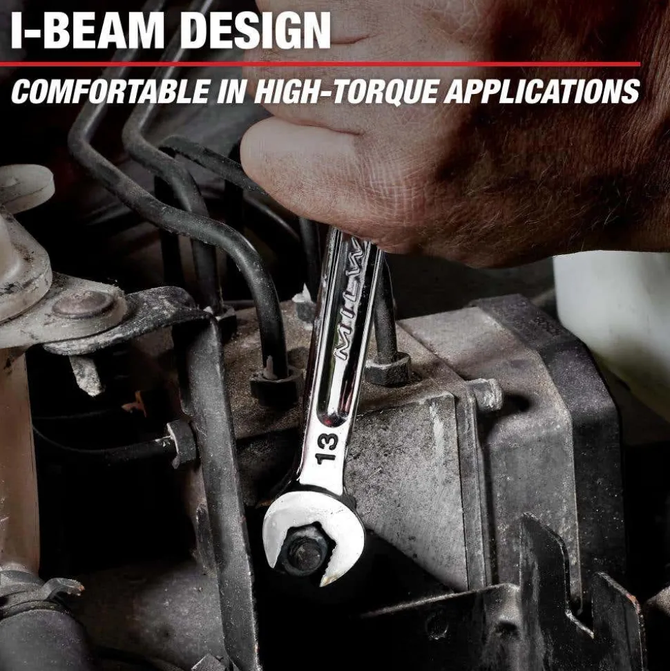 Milwaukee Tools Milwaukee 9/16 in. SAE Combination Wrench 45-96-9418