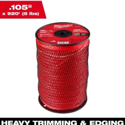 Milwaukee Tools Milwaukee .105" x 920' (5 lbs.) Twisted Trimmer Line 49-16-2814