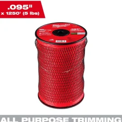 Milwaukee Tools Milwaukee .095" x 1250' (5 lbs.) Twisted Trimmer Line 49-16-2813