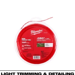 Milwaukee Tools Milwaukee .080" x 320’ (1 lb.) Twisted Trimmer Line 49-16-2811