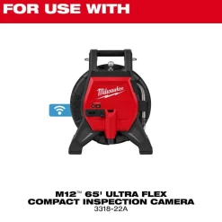 Milwaukee Tools 16mm Replacement Camera Head Kit for M12 65’ Ultra Flex Compact Inspection Camera 48-53-3323