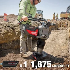 Milwaukee Tools MX FUEL 70 kg Rammer Kit MXF270-2HD