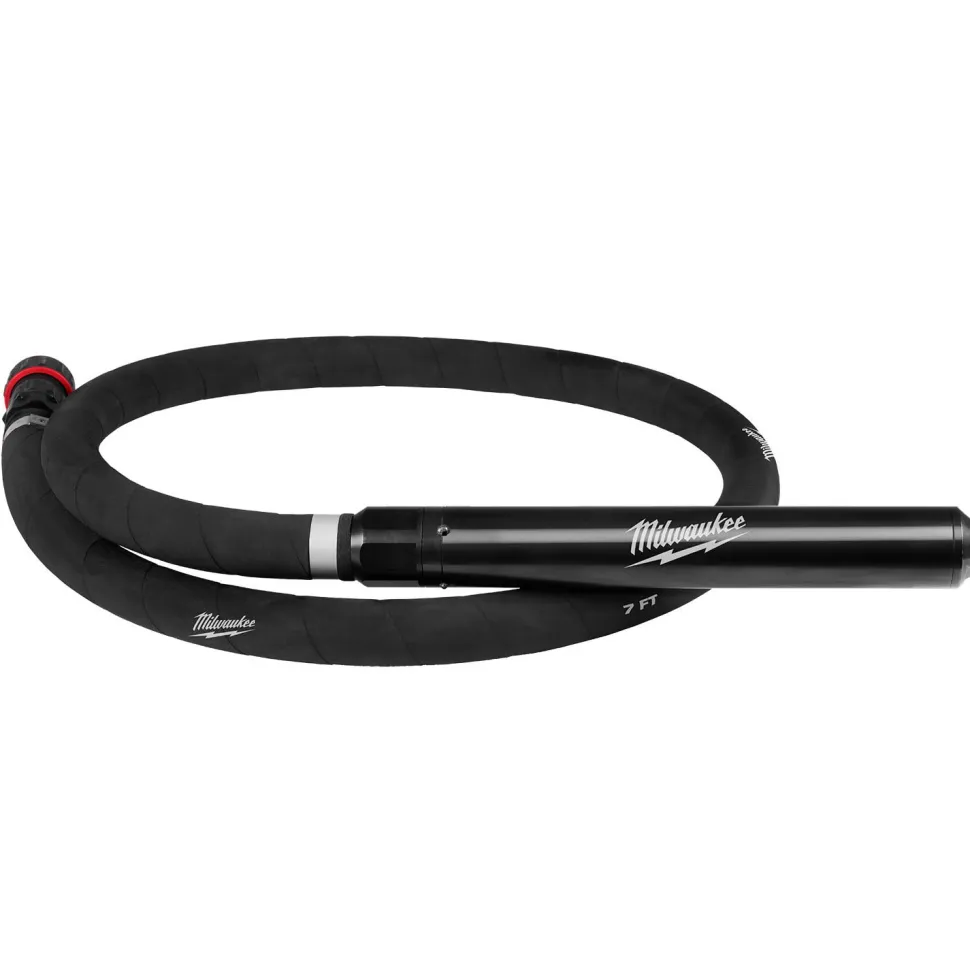 Milwaukee Tools MX FUEL High Cycle Concrete Vibrator 7' Whip w/ 1.75" Head 48-37-0718H