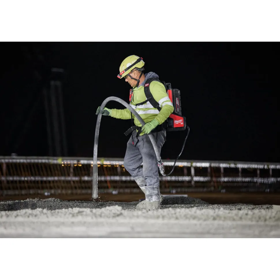 Milwaukee Tools MX FUEL High Cycle Concrete Vibrator 7' Whip w/ 1.75" Head 48-37-0718H