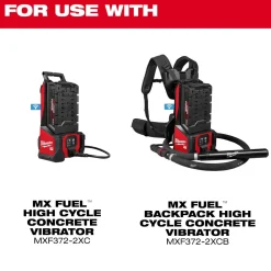 Milwaukee Tools MX FUEL High Cycle Concrete Vibrator 32' Whip w/ 2.25
