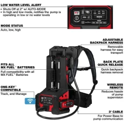 Milwaukee Tools MX FUEL Portable Pump Power Base MXF211-0