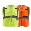 Milwaukee Tools Non-Breakaway Class 2 Mesh Safety Vest Hi-Vis Yellow 48-73-511Y