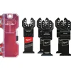 Milwaukee Tools OPEN-LOK™ 5PC Multi-Tool Blade Kit 49-10-9115
