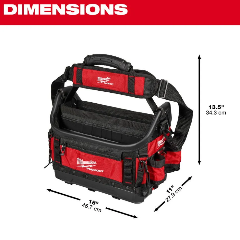 Milwaukee Tools PACKOUT 15" Structured Tote 48-22-8317