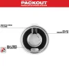 Milwaukee Tools PACKOUT 20oz Tumbler Lid 48-22-8392L
