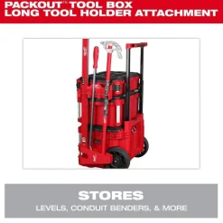 Milwaukee Tools PACKOUT Tool Box Long Tool Holder Attachment 48-22-8607