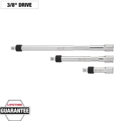 Milwaukee Tools 3pc 3/8” Drive Locking Extension Set 48-22-9361