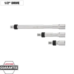 Milwaukee Tools 3pc 1/2” Drive Locking Extension Set 48-22-9362