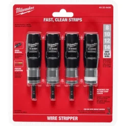 Milwaukee Tools 4PC Solid Wire Stripper Set 48-32-6406