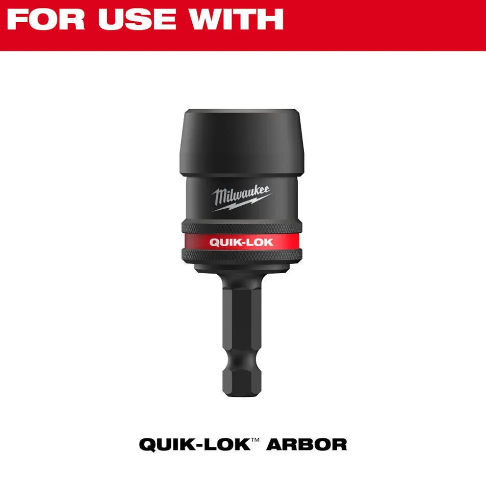 Milwaukee Tools QUIK-LOK Arbor Enlargement Adapter ARBOR ENLARGEMENT ADAPTER 49-56-7576