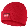 Milwaukee Tools Rib-Knit Cuffed Beanie - Red M750R