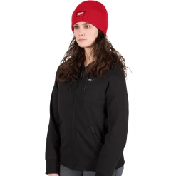 Milwaukee Tools Rib-Knit Cuffed Beanie - Red M750R