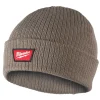 Milwaukee Tools Rib-Knit Cuffed Beanie - Tan M750N