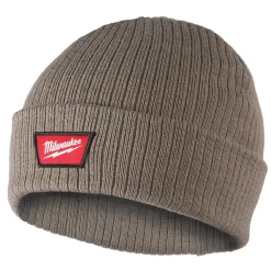 Milwaukee Tools Rib-Knit Cuffed Beanie - Tan M750N