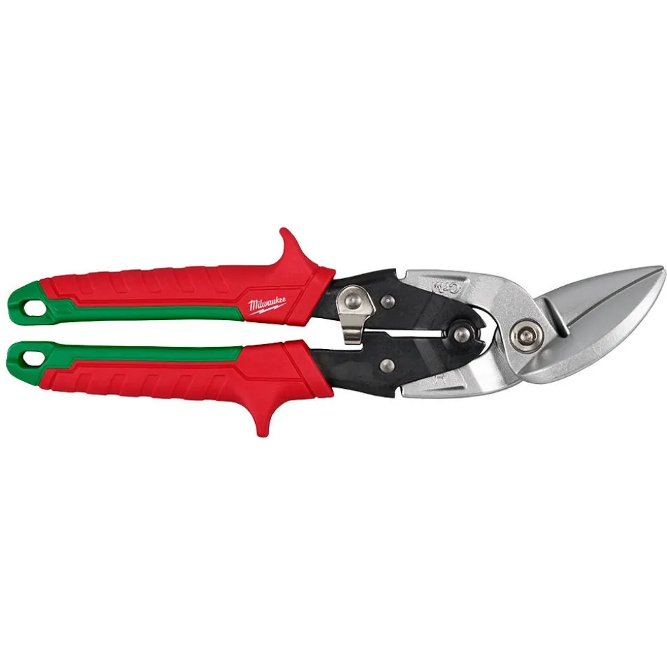 Milwaukee Tools Right Cutting Offset Aviation Snips 48-22-4552