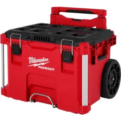 Milwaukee Tools Rolling, 4-Drawer & Organizer PACKOUT Toolbox Bundle