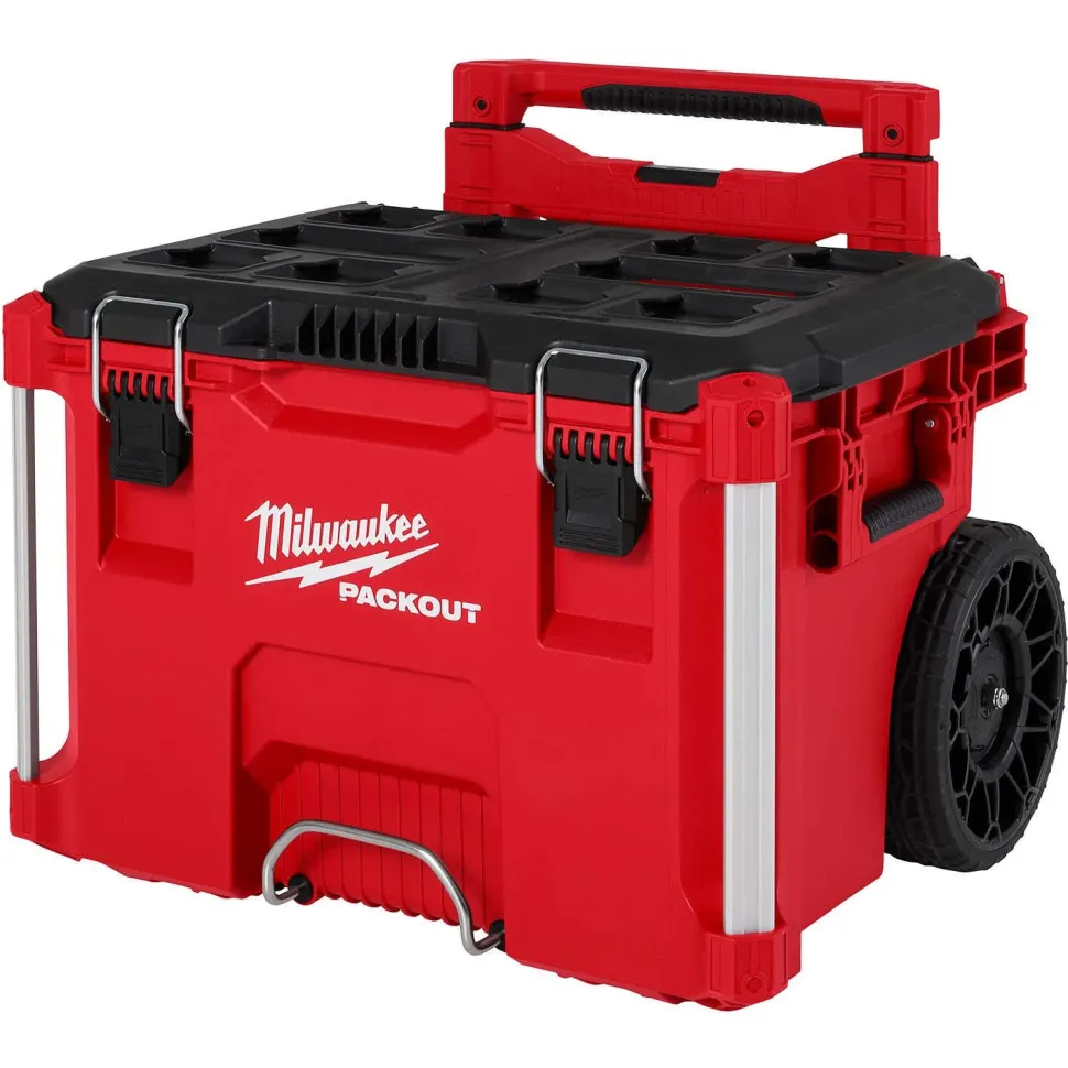 Milwaukee Tools Rolling, 4-Drawer & Organizer PACKOUT Toolbox Bundle