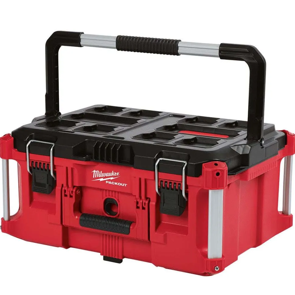 Milwaukee Tools Rolling, X-Large, 4-Drawer & Large PACKOUT Toolbox Bundle
